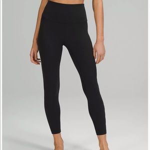 25” Lululemon Leggings, black, size 2!